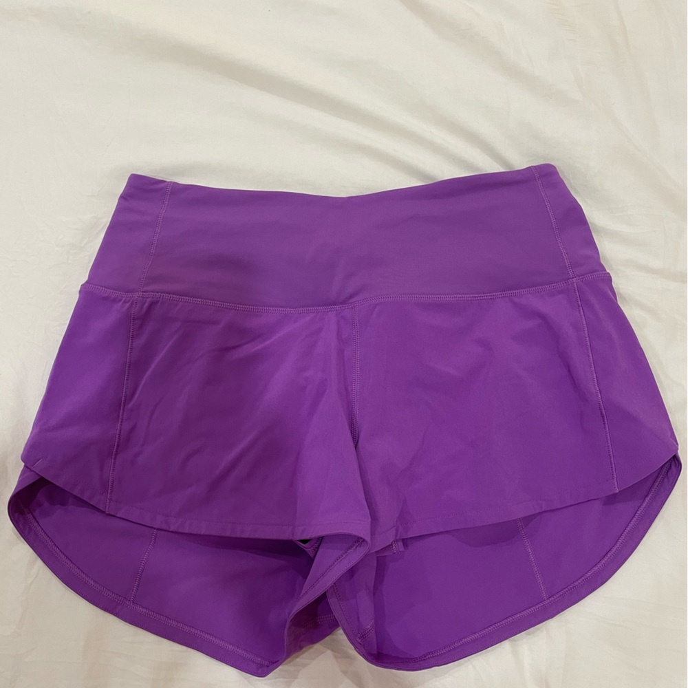 Lululemon high rise speed ups, 2.5 inch